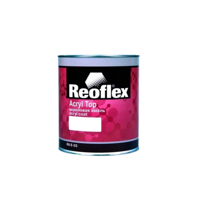 Reoflex Reoflex 2K 丙烯酸搪瓷 4+1，马赛 GAZ，0.8kg RX E-03 - Марсель GAZ 图片 – 阿斯塔纳 | carpaint.kz