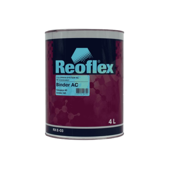 Reoflex Reoflex MIX 丙烯酸搪瓷 4+1 活页夹，4l RX E-03-4+1-4000 图片 – 阿斯塔纳 | carpaint.kz