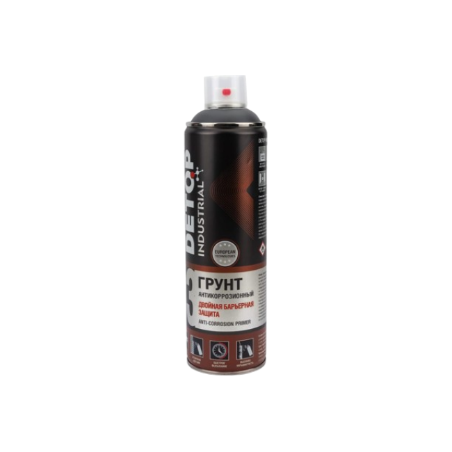 Detop RAL-7024 DETOP №3 - Primer double barrier protection - Graphite gray - Aerosol DTI-A07739 – buy in Astana | carpaint.kz