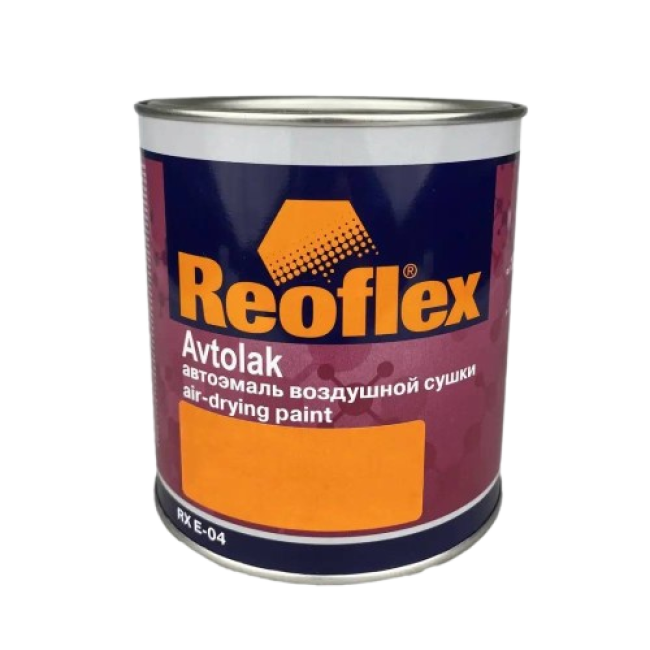 Reoflex Reoflex Auto-enamel 风干黑色哑光，0.75l RX-E-04-750-BM 图片 – 阿斯塔纳 | carpaint.kz
