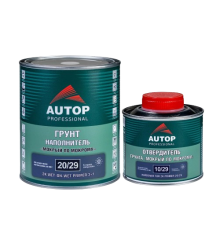 AUTOP 20/29 - 2K Primer-filler "wet on wet" 3+1 - gray, set with hardener